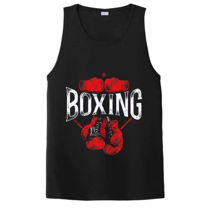 Boxing Vintage Boxing Performance Tank