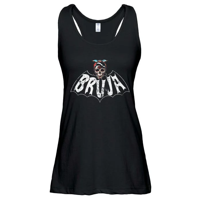 Bruja Vintage Bat Gift Ladies Essential Flowy Tank