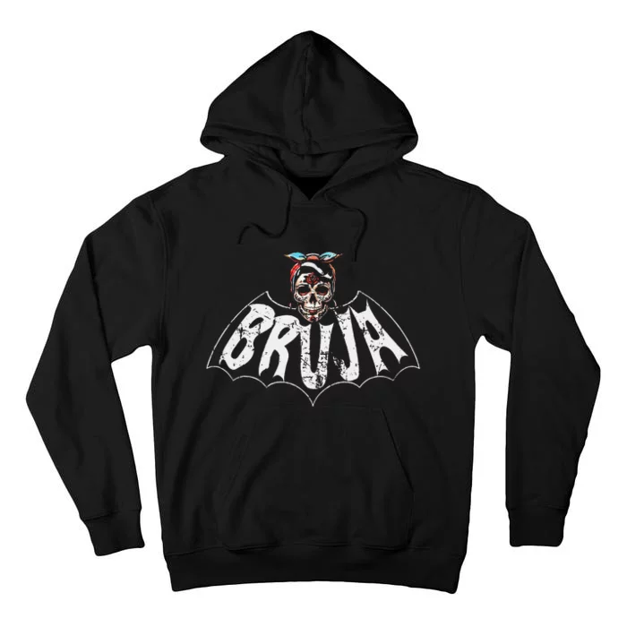 Bruja Vintage Bat Gift Tall Hoodie