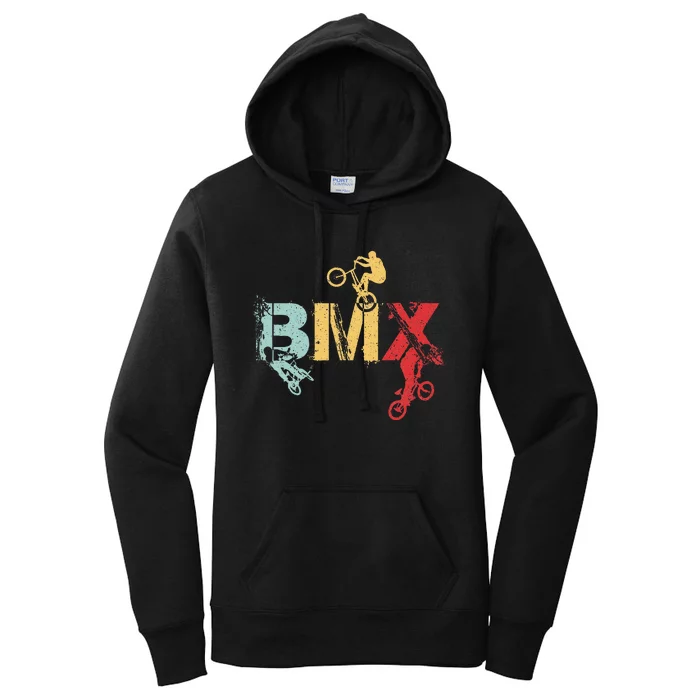 Bmx Vintage Bike Women's Pullover Hoodie