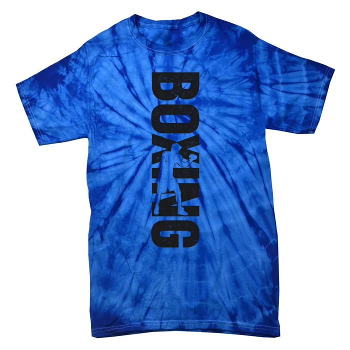 Boxing Vintage Boxing Gift Tie-Dye T-Shirt