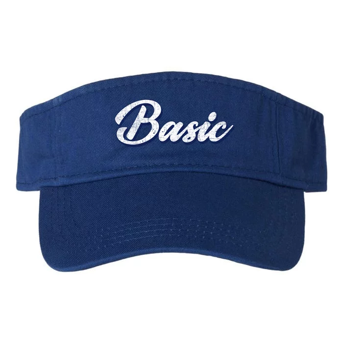 Basic Vintage Valucap Bio-Washed Visor