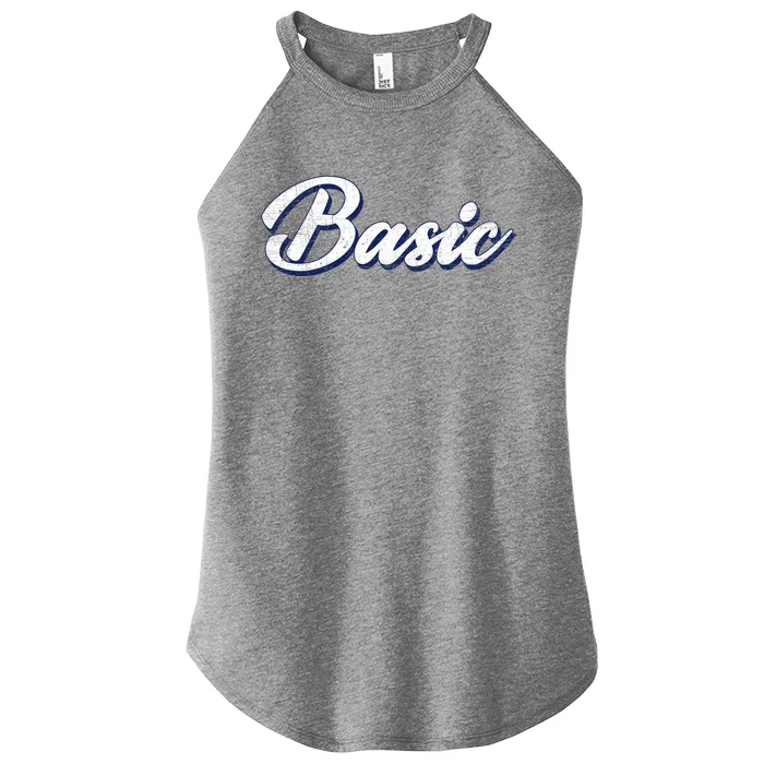 Basic Vintage Women’s Perfect Tri Rocker Tank