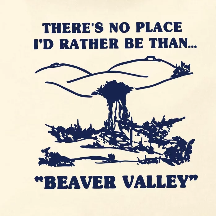 Beaver Valley Zip Tote Bag