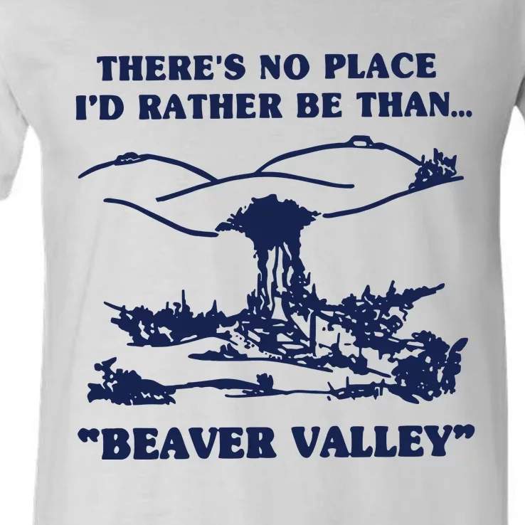 Beaver Valley V-Neck T-Shirt