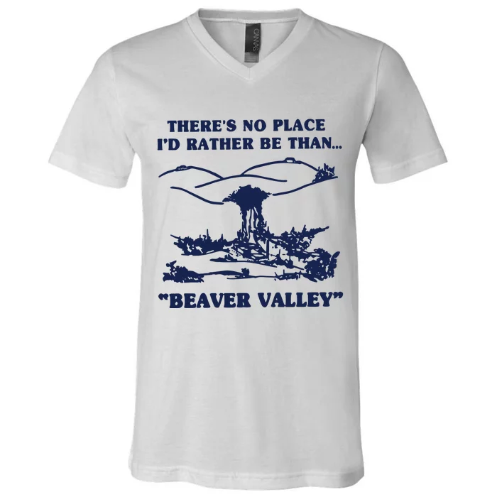 Beaver Valley V-Neck T-Shirt