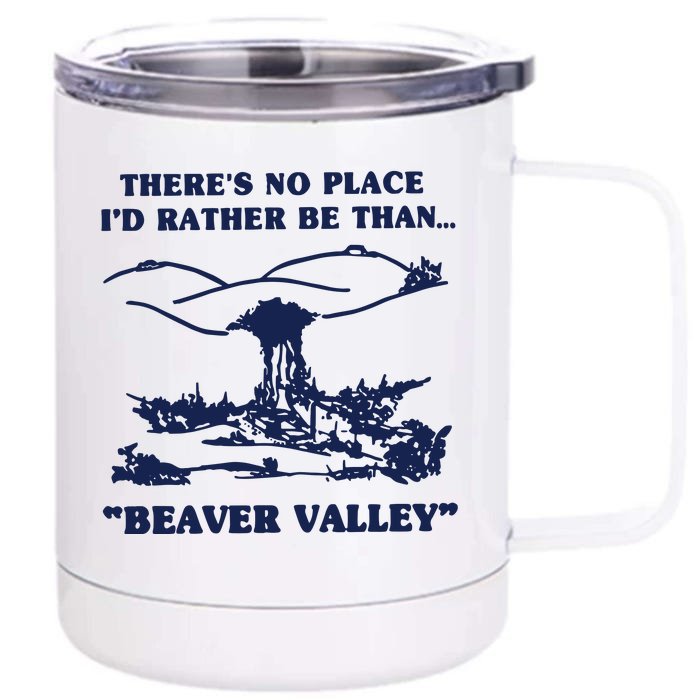 Beaver Valley Front & Back 12oz Stainless Steel Tumbler Cup