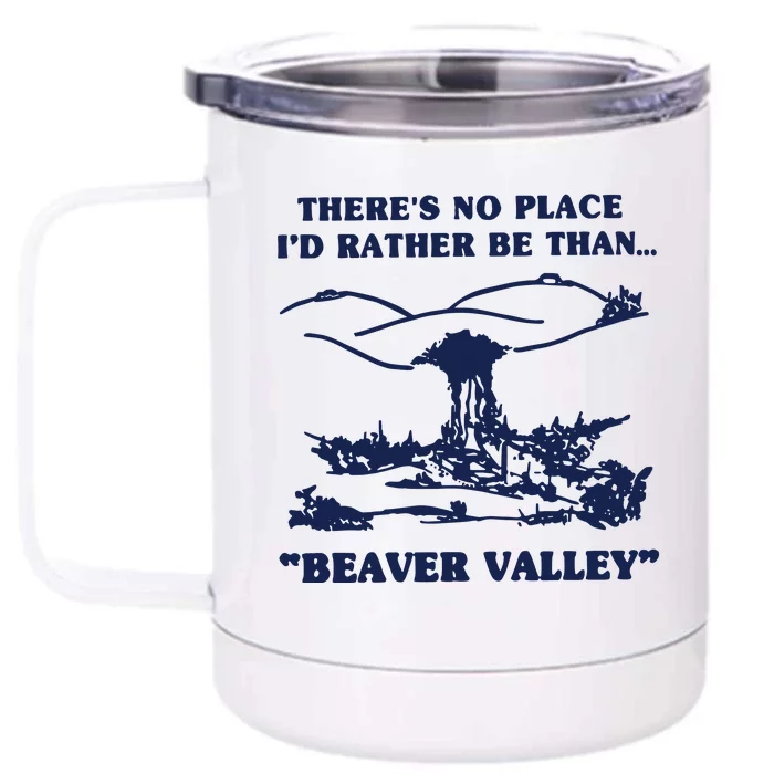 Beaver Valley Front & Back 12oz Stainless Steel Tumbler Cup