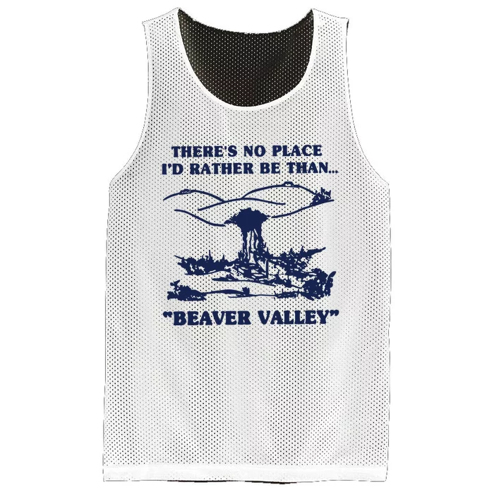 Beaver Valley Mesh Reversible Basketball Jersey Tank