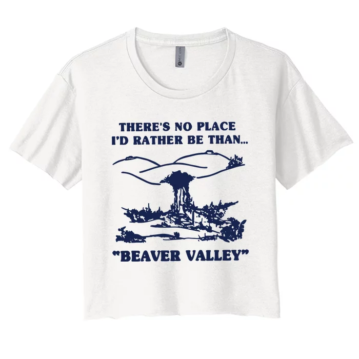 Beaver Valley Women's Crop Top Tee