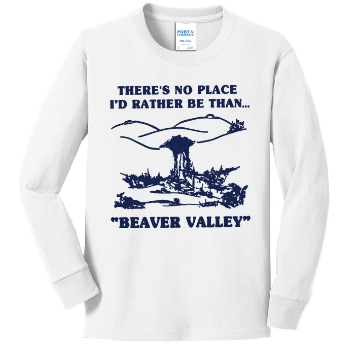 Beaver Valley Kids Long Sleeve Shirt