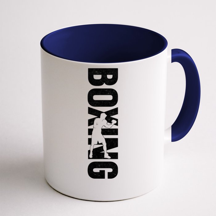 Boxing Vintage Boxing Gift Front & Back Coffee Mug