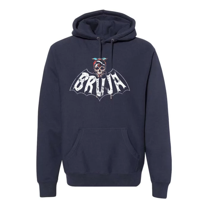 Bruja Vintage Bat Premium Hoodie