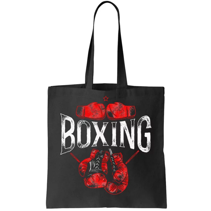 Boxing Vintage Boxing Tote Bag