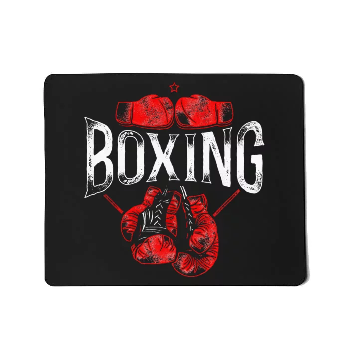 Boxing Vintage Boxing Mousepad