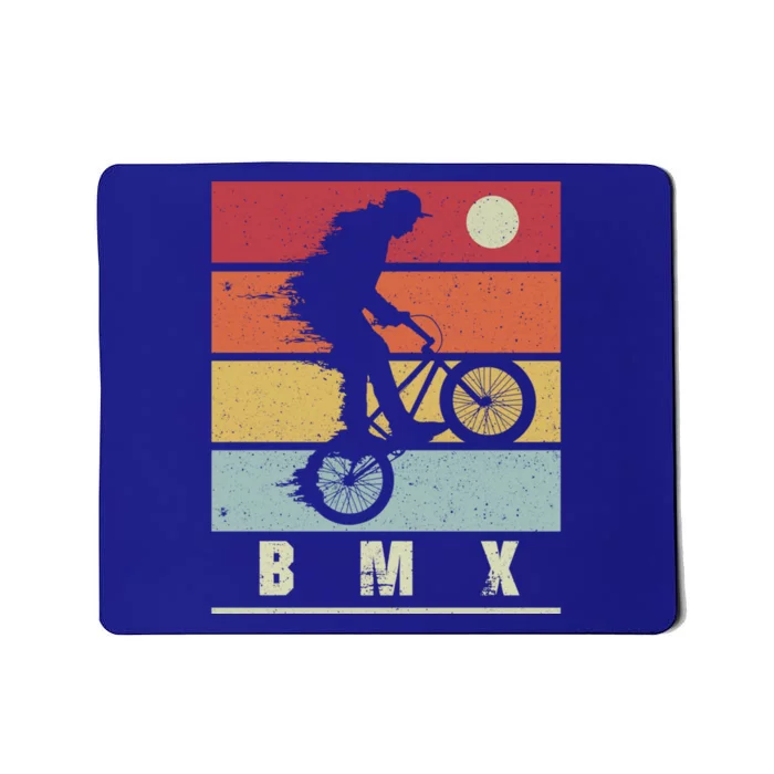 Bmx Vintage Bike Fans Kids Gift Boys Bmx Gift Mousepad