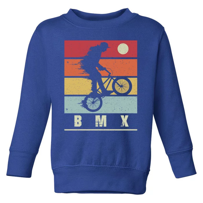 Bmx Vintage Bike Fans Kids Gift Boys Bmx Gift Toddler Sweatshirt