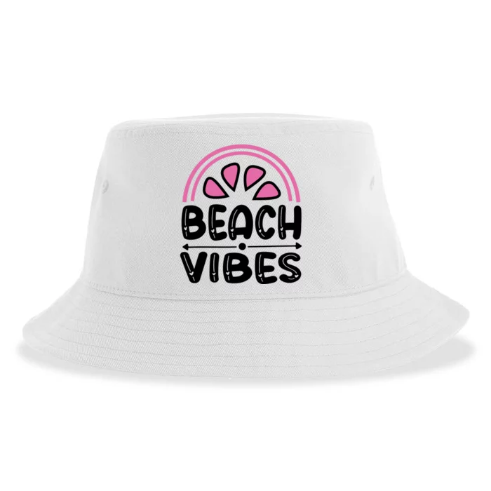 Beach Vibes Sustainable Bucket Hat