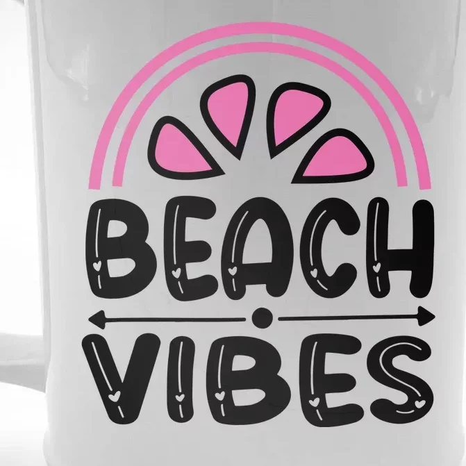 Beach Vibes Front & Back Beer Stein