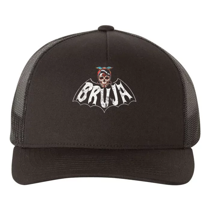 Bruja Vintage Bat Yupoong Adult 5-Panel Trucker Hat