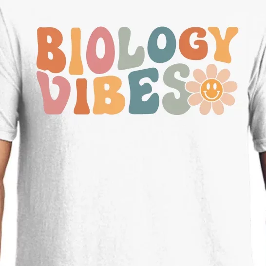 Biology Vibes Biology Teacher Student First Day Of School Pajama Set