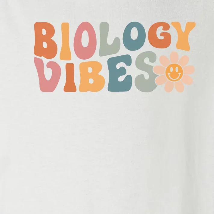 Biology Vibes Biology Teacher Student First Day Of School Toddler Long Sleeve Shirt