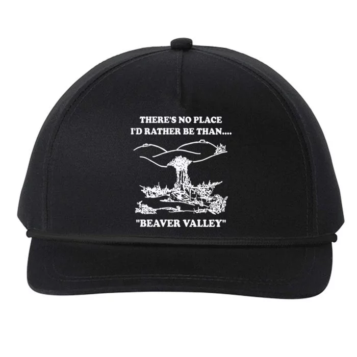 Beaver Valley Snapback Five-Panel Rope Hat