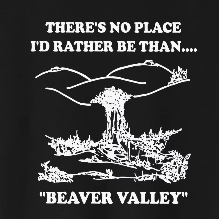 Beaver Valley Women's Crop Top Tee