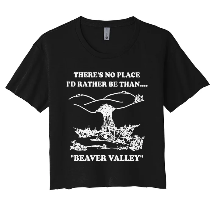 Beaver Valley Women's Crop Top Tee