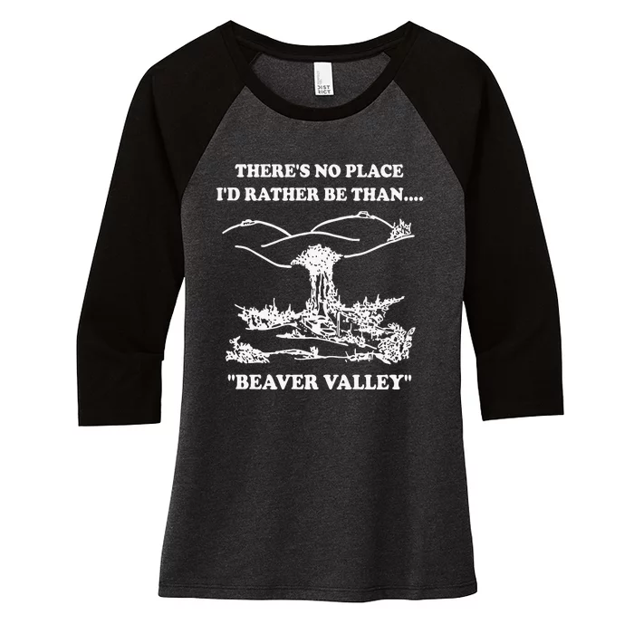 Beaver Valley Women's Tri-Blend 3/4-Sleeve Raglan Shirt