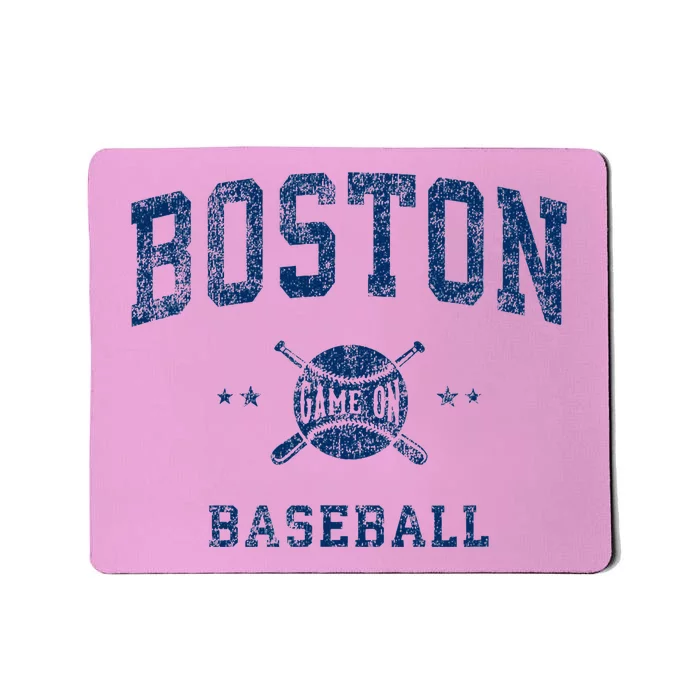 Boston Vintage Baseball Throwback Mousepad