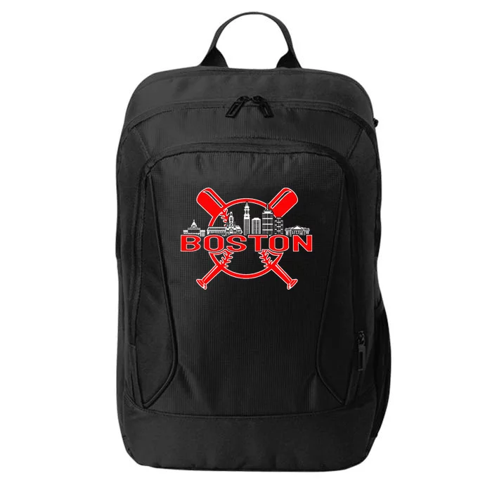 Boston Vintage Baseball City Backpack