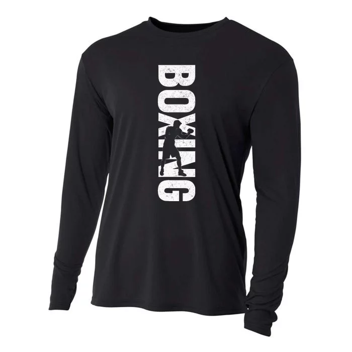 Boxing Vintage Boxing Cooling Performance Long Sleeve Crew