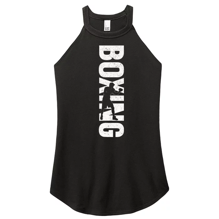 Boxing Vintage Boxing Women’s Perfect Tri Rocker Tank