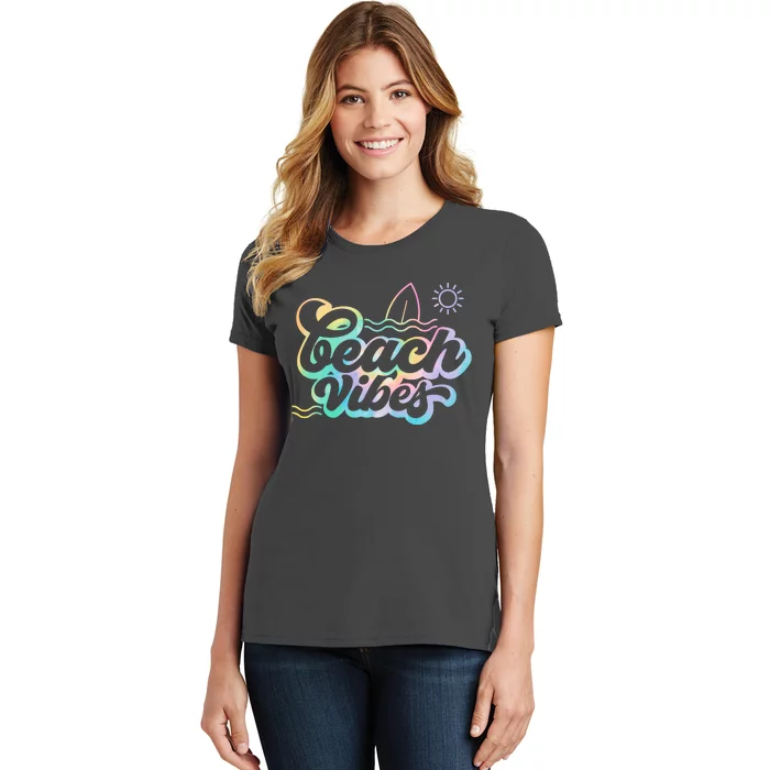 Beach Vibes Colorful Ocean Women's T-Shirt