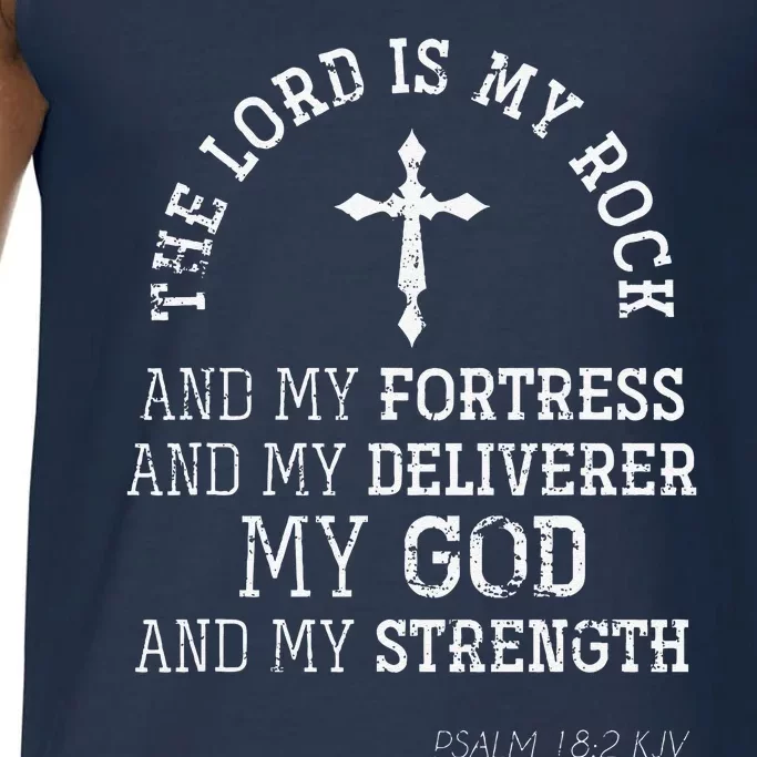 Bible Verse Christianity Faith Jesus Lord Devotee Prayer Comfort Colors® Tank Top