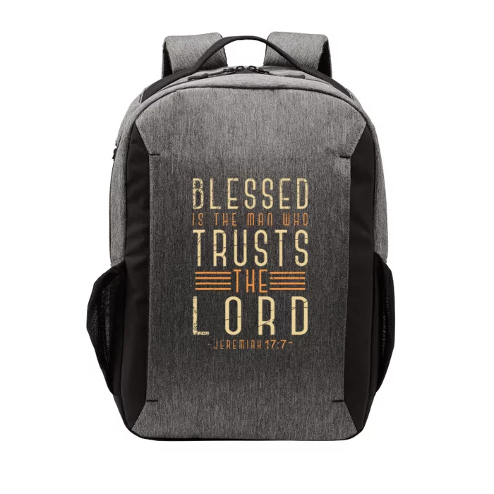 Bible Verse Christian God Savior Devotee Men Gift Jesus Vector Backpack