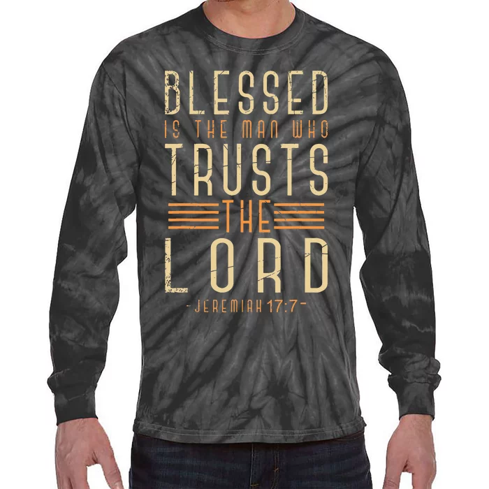 Bible Verse Christian God Savior Devo Men Gift Jesus Tie-Dye Long Sleeve Shirt