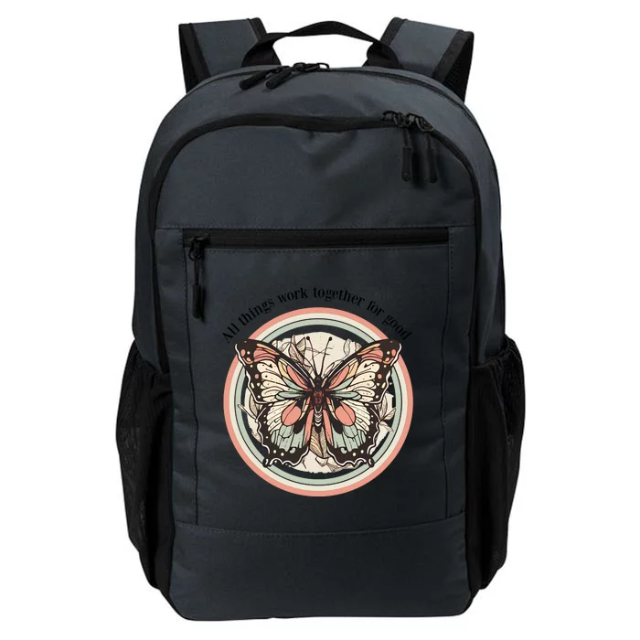 Bible Verse Christian Butterfly Daily Commute Backpack