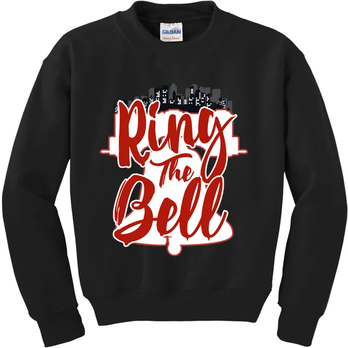 Baseball Vintage Christmas Kids Sweatshirt