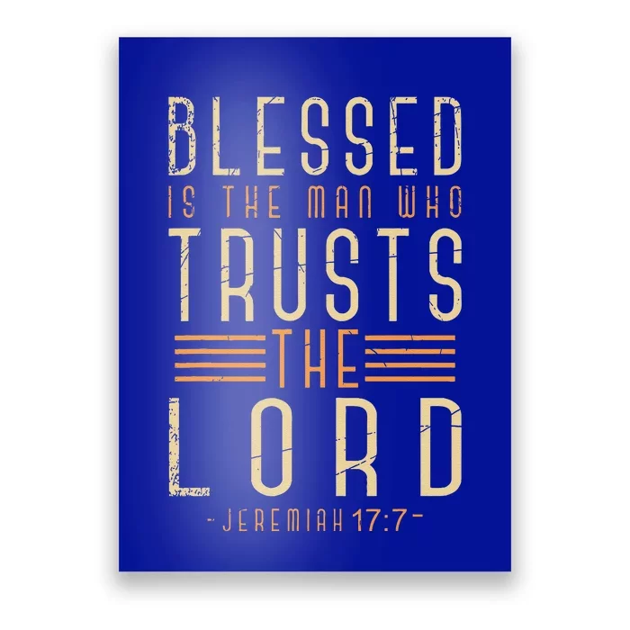 Bible Verse Christian God Savior Devotee Gift Jesus Poster