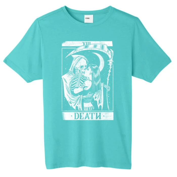 Blackcraft Vintage Death The Grim Reaper Tarot Card Cool Gift ChromaSoft Performance T-Shirt