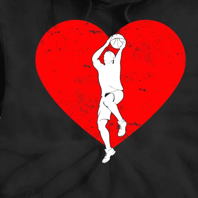 Basketball Valentine Day Gifts For Basketball Lover Boy Tie Dye Hoodie