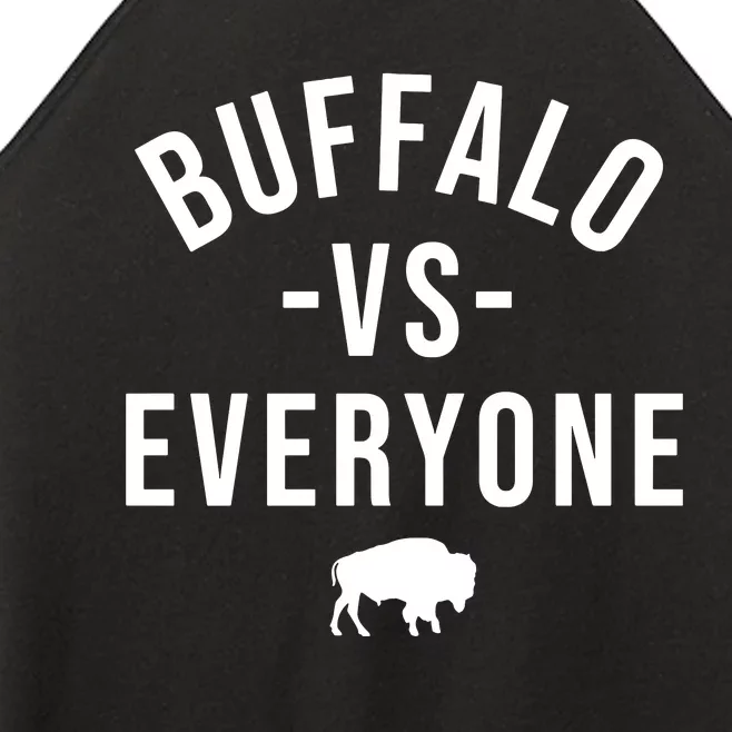 Buffalo Vs Everybody Women’s Perfect Tri Rocker Tank