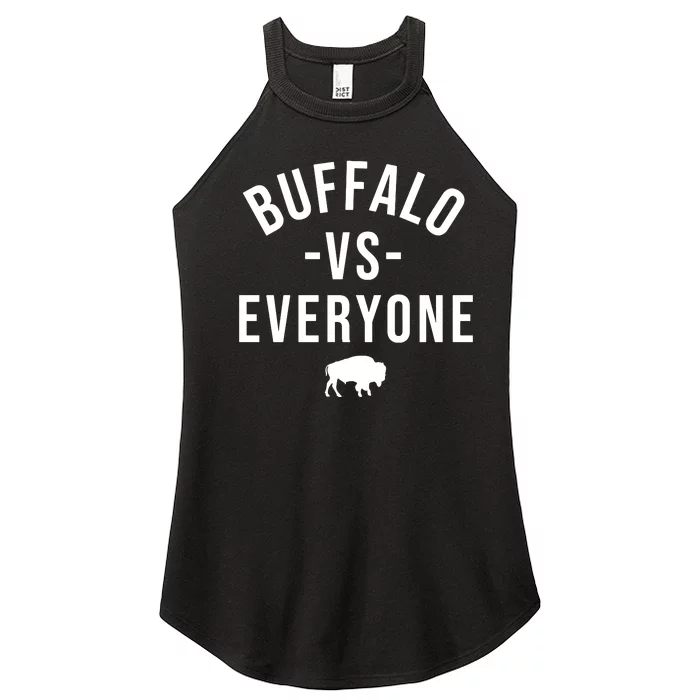 Buffalo Vs Everybody Women’s Perfect Tri Rocker Tank