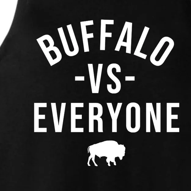 Buffalo Vs Everybody Ladies Tri-Blend Wicking Tank