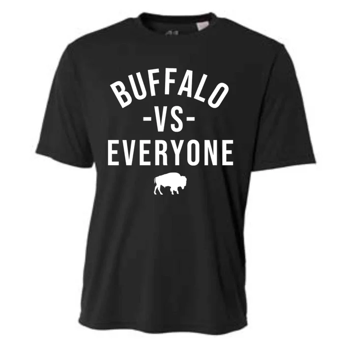 Buffalo Vs Everybody Cooling Performance Crew T-Shirt