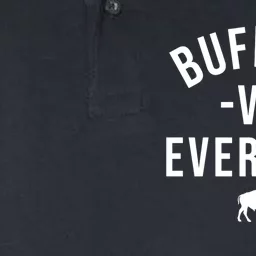 Buffalo Vs Everybody Softstyle Adult Sport Polo