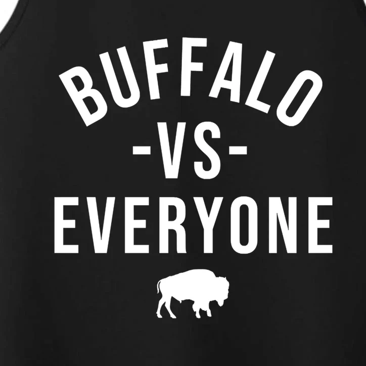 Buffalo Vs Everybody Performance Tank