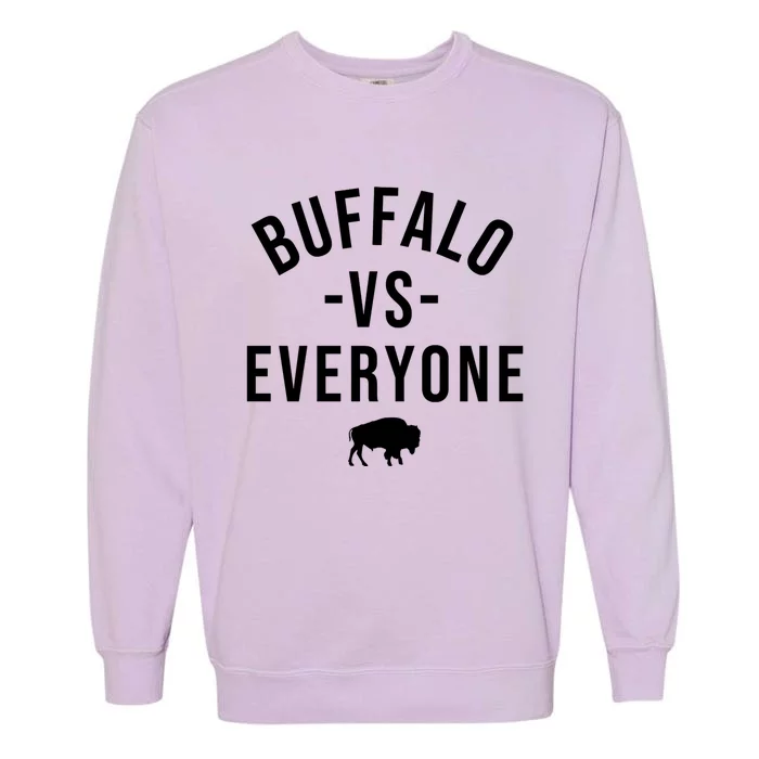 Buffalo Vs Everybody Garment-Dyed Sweatshirt